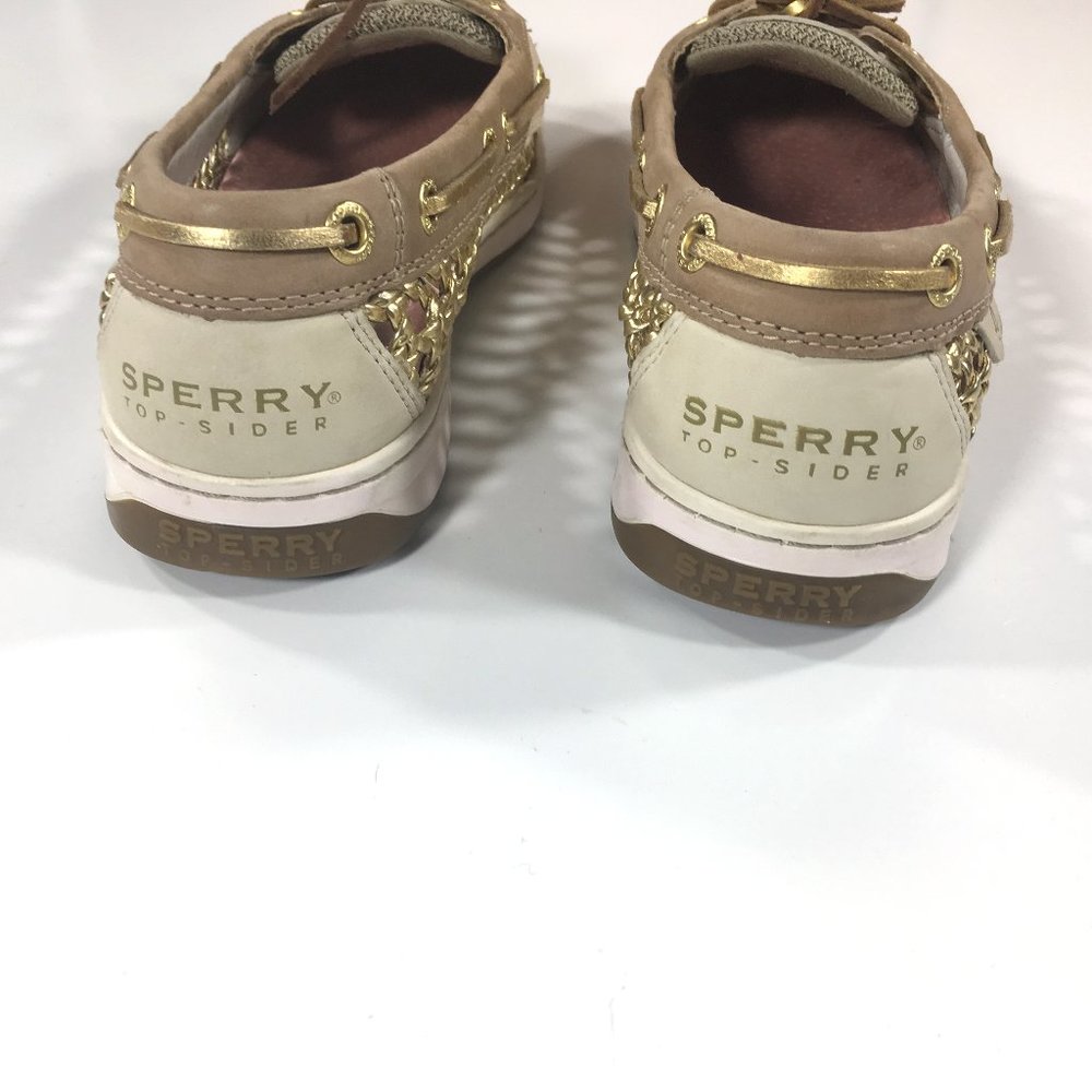 Sperry Top Sider Angelfish Can Linen Shoes Sz 6.5 - Picture 5 of 8